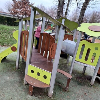 Sortir au parc assistante maternelle Montgeron nounou